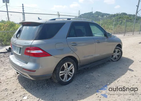 2014 Mercedes-Benz Ml 350 4Matic from USA, damaged, VIN 4JGDA5HB4EA327130